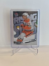 Ian Moore 2025-26 Fleer Ultra #RS-39 Platinum /99 Rising Stars Anaheim Ducks RC