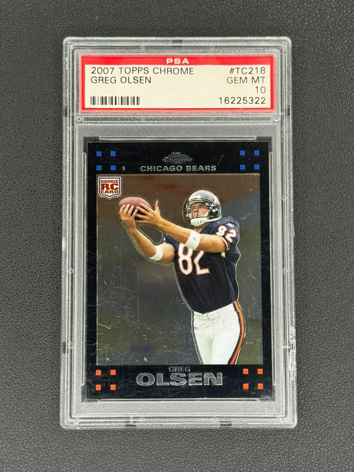 Greg Olsen Topps Chrome #TC218 Base