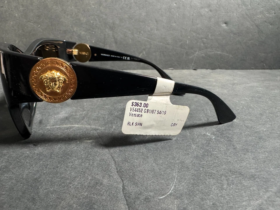 Gafas de sol cuadradas para mujer VERSACE MOD 4452 - GB1/87 marco negro y lente 54-19 135 Foto 4 de 4