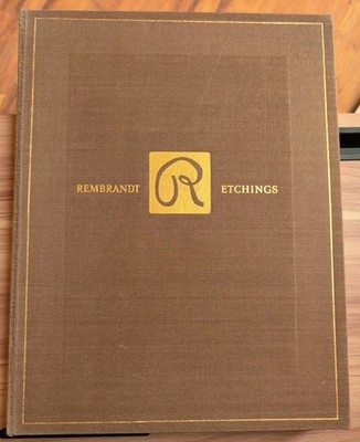 REMBRANDT ETCHINGS PUSHKIN MUSEUM LEVITIN CATALOGUE AURORA 1973