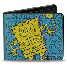 Bi-Fold Wallet SpongeBob SquarePants BARNACLES Pose Blue