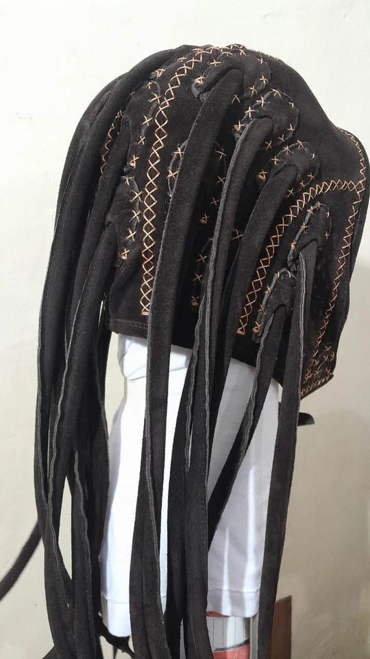 Medusa leather helmet, Leather Helmet, Medusa head wears, Oakley(copy) - Image 4 of 4