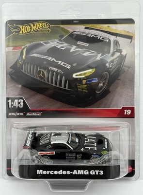 Hot Wheels Premium 2025 Black Mercedes-AMG GT3 #19 1:43 Scale | eBay