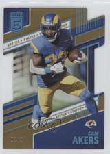 2022 Panini Donruss Elite Status Die-Cut 3/24 Cam Akers #97 0c2