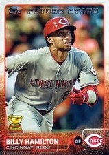 2015 Topps #333 Billy Hamilton GOLD CUP