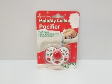 Vintage New Luv N' Care Holiday Collection Pacifier 1995 Christmas Binky 