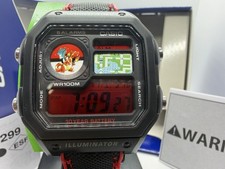 Custom/mod Casio AE1200WH-1A “Charizard Red” (Pokemon) W/ NFC Tag