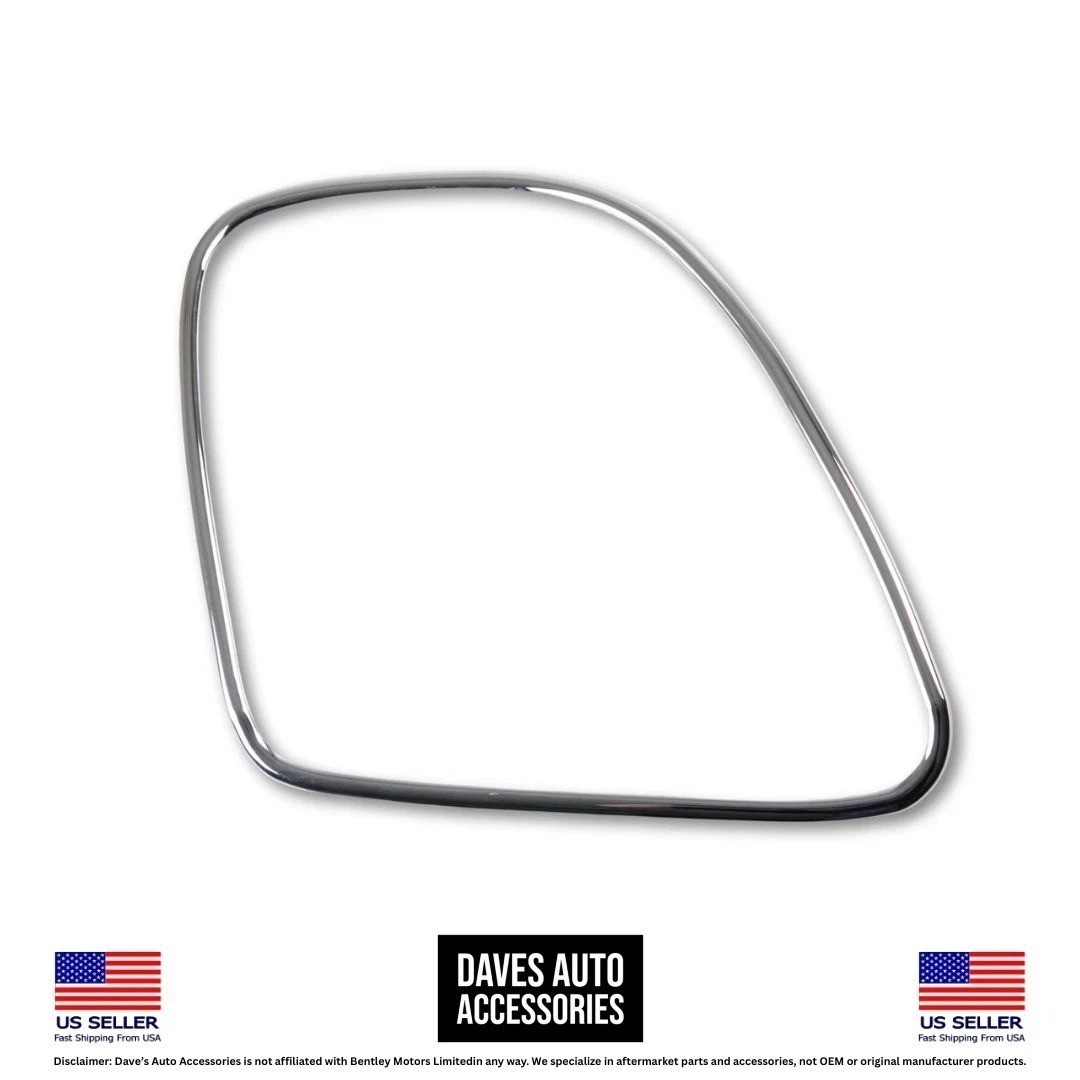 OE Style Chrome Tail Light Bezel Rings Bentley GT GTC Flying Spur