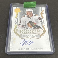 2023-24 Upper Deck The Cup Luke Philp Rookie Gold Foil Auto /36 #114 Blackhawks