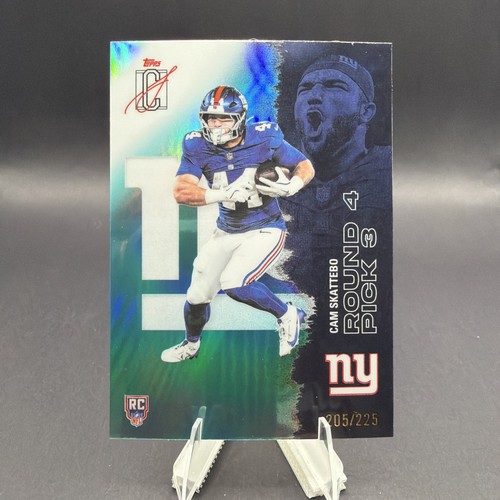 2025 Topps Signature Class - Rookies Cam Skattebo #119 Teal /225 (RC)