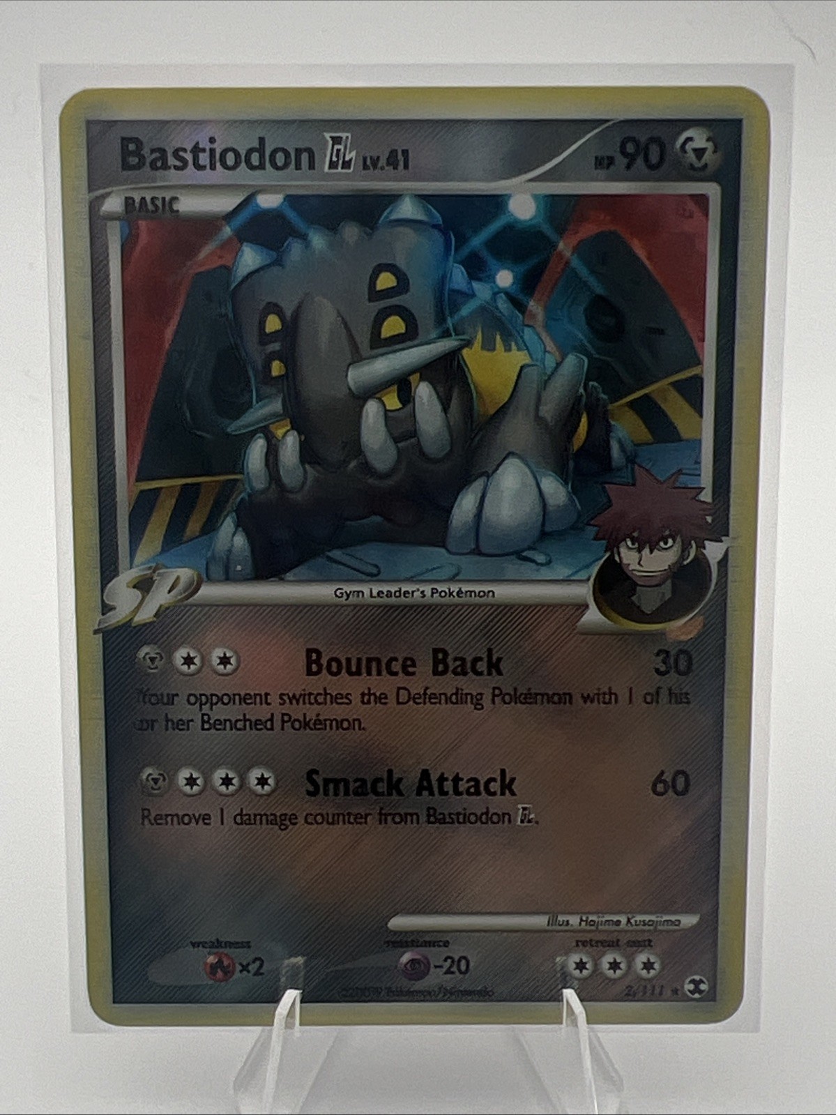 Bastiodon GL 2/111 Rising Rivals Reverse Holo