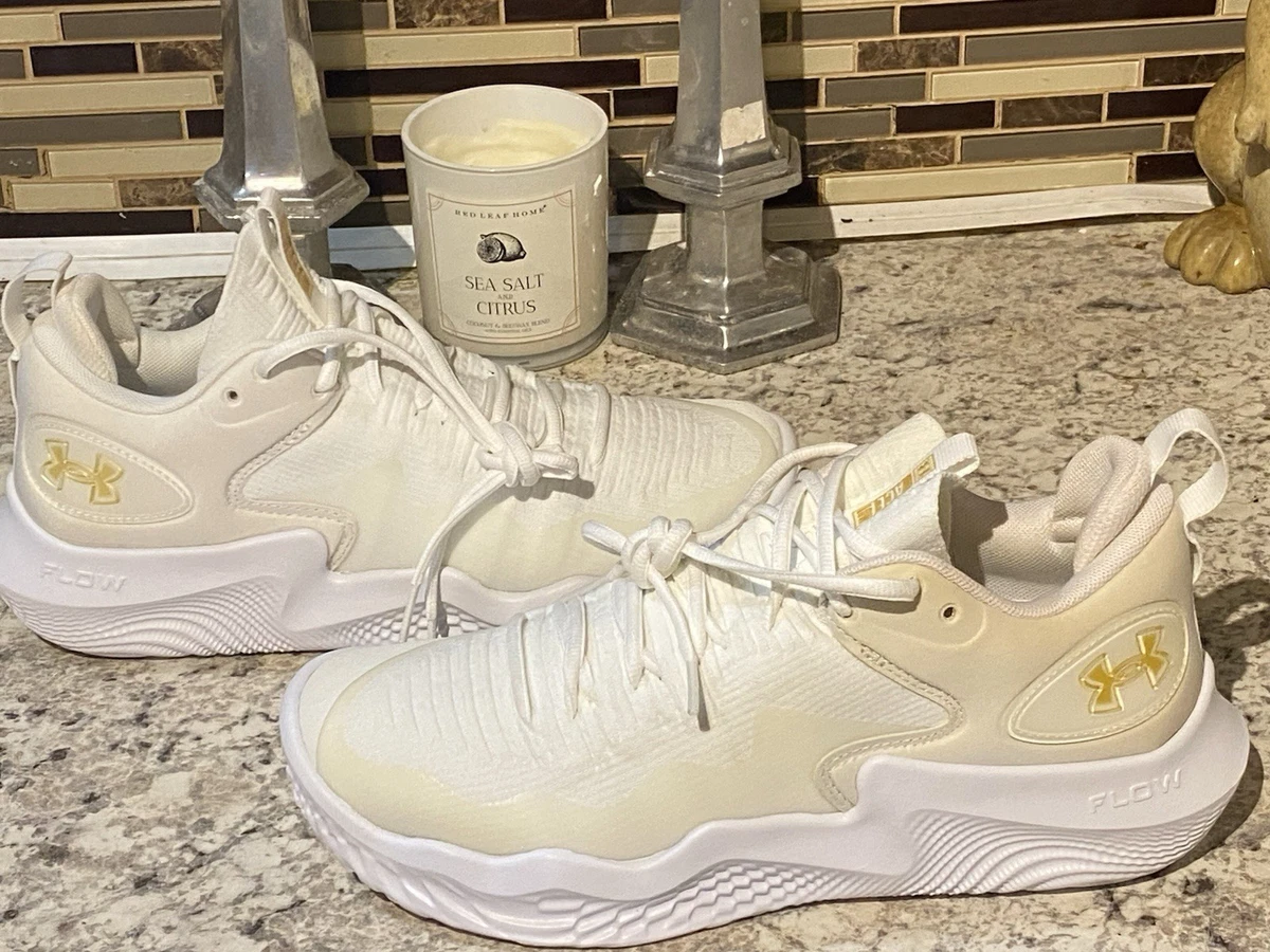 Under Armour Flow Ace White Metallic Gold W for sale | eBay