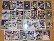New York Giants 27 Card Lot Lawrence Taylor, Malik Nabers, Eli Manning etc Great
