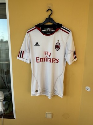 adidas AC MILAN 2010/11 away ACミラン Adidas AC MILAN 2010 2011 AWAY FOOTBALL SHIRT SOCCER JERSEY Men Sz