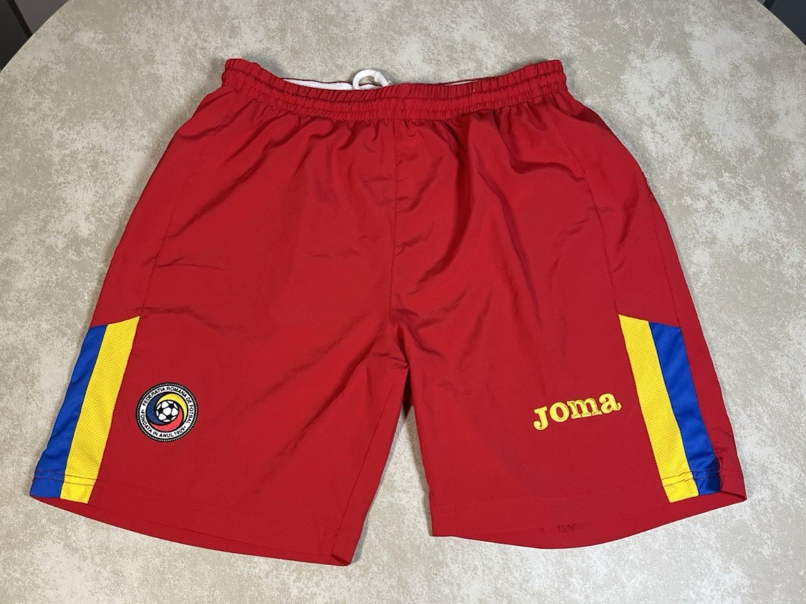 Joma Romania Red Soccer Shorts Size Medium 1156