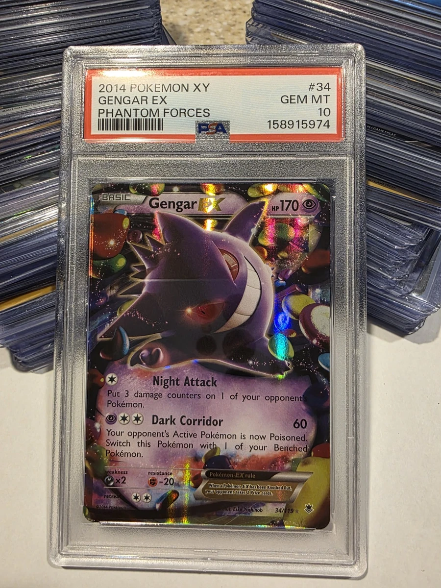 Gengar Pokémon TCG Professional Sports Authenticator (PSA