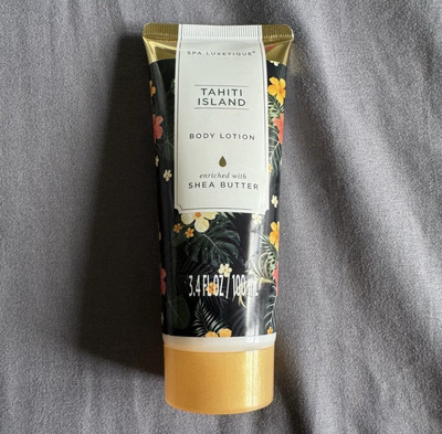 Spa Luxetique Tahiti Island Body Lotion 3.4oz New Sealed Tropical Moisturizer