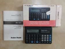 Radio Shack PDA: Personal Data Clock Directory Scheduler, IN BOX, 65-941