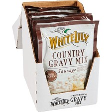 White Lily Sausage Country Gravy Mix, 2.25 oz (Pack of Ounce 8)