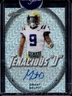 2020 Leaf Metal Draft Grant Delpit Tenacious D Auto Mojo Silver RC #/40 Tigers