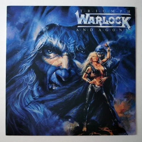 US 1987 Warlock – Triumph And Agony NEAR MINT LP