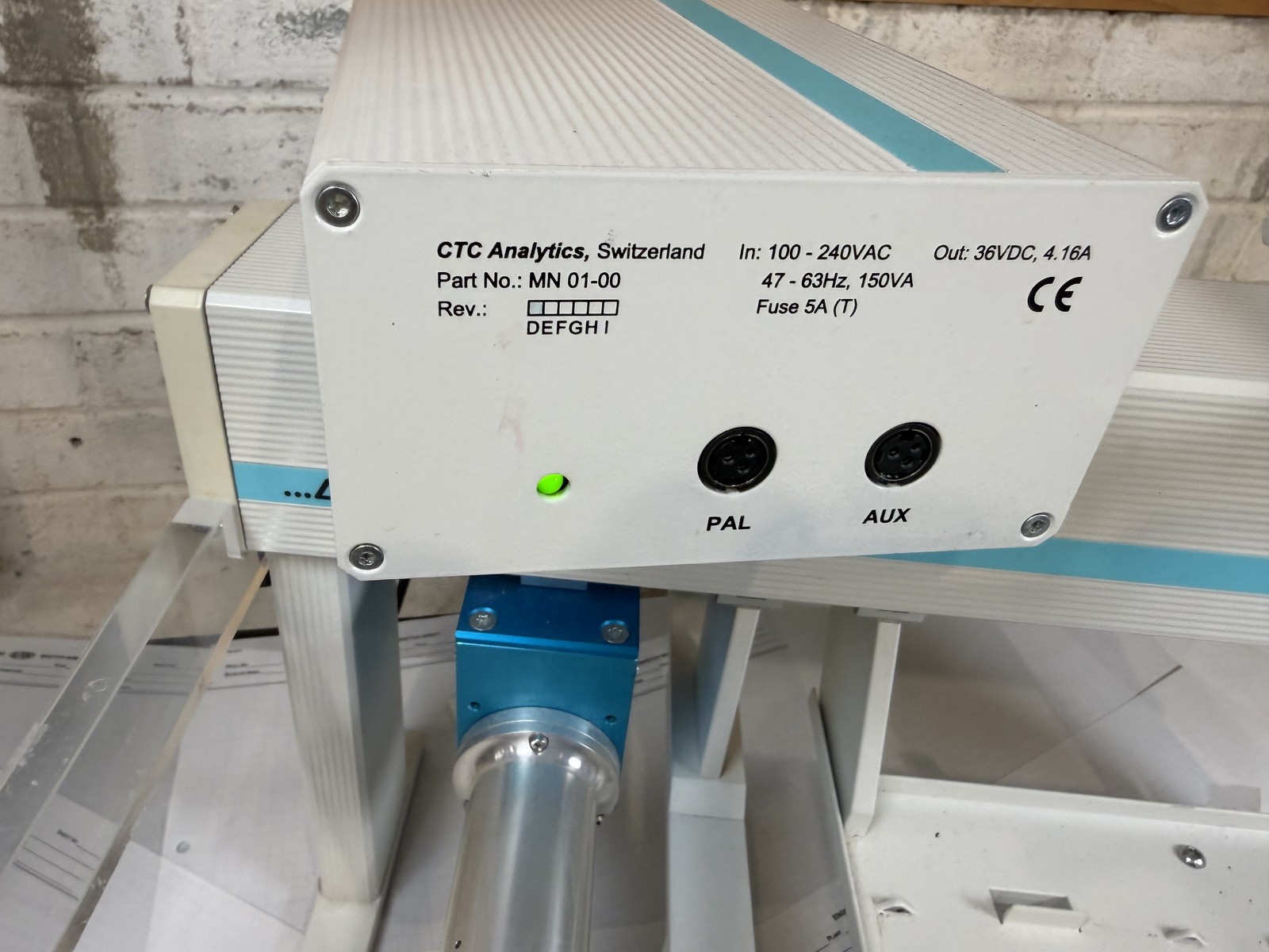 CTC Analytics HTC PAL MXY 04-01A Autosampler + Controller + PSU - Powers On, No