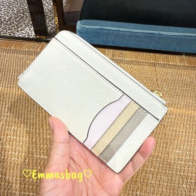 Tory Burch Color-Block Zip Case 176425 Warm White $150 | eBay