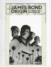 James Bond 007 # 3, Origin, 1 in 10 RI Cover by F by John Cassaday