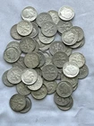 Lot of 50 US ROOSEVELT SILVER DIMES