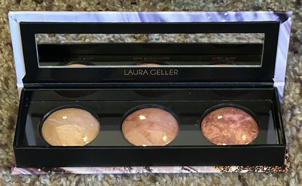 Laura Geller Geller's Greatest BETTER THEN EVER BLUSH TRIO Full Sz Palette *READ - Image 2 of 4