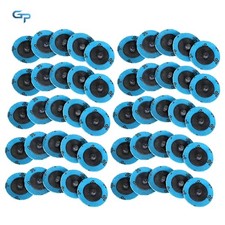 2Inch Zirconia Roll Lock Die Grinder Sand Grinding Disc 36 Grit Quick Change  50