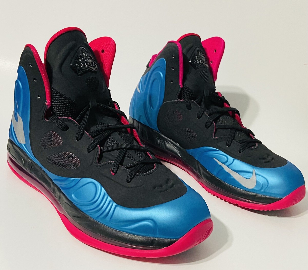 2012 Nike Air Max Hyperposite Fireberry 3M Reflective Blue  display picture 2