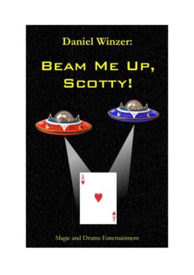 Zauberbuch: Professioneller Kartentrick Wanderung ''Beam Me Up, Scotty!''