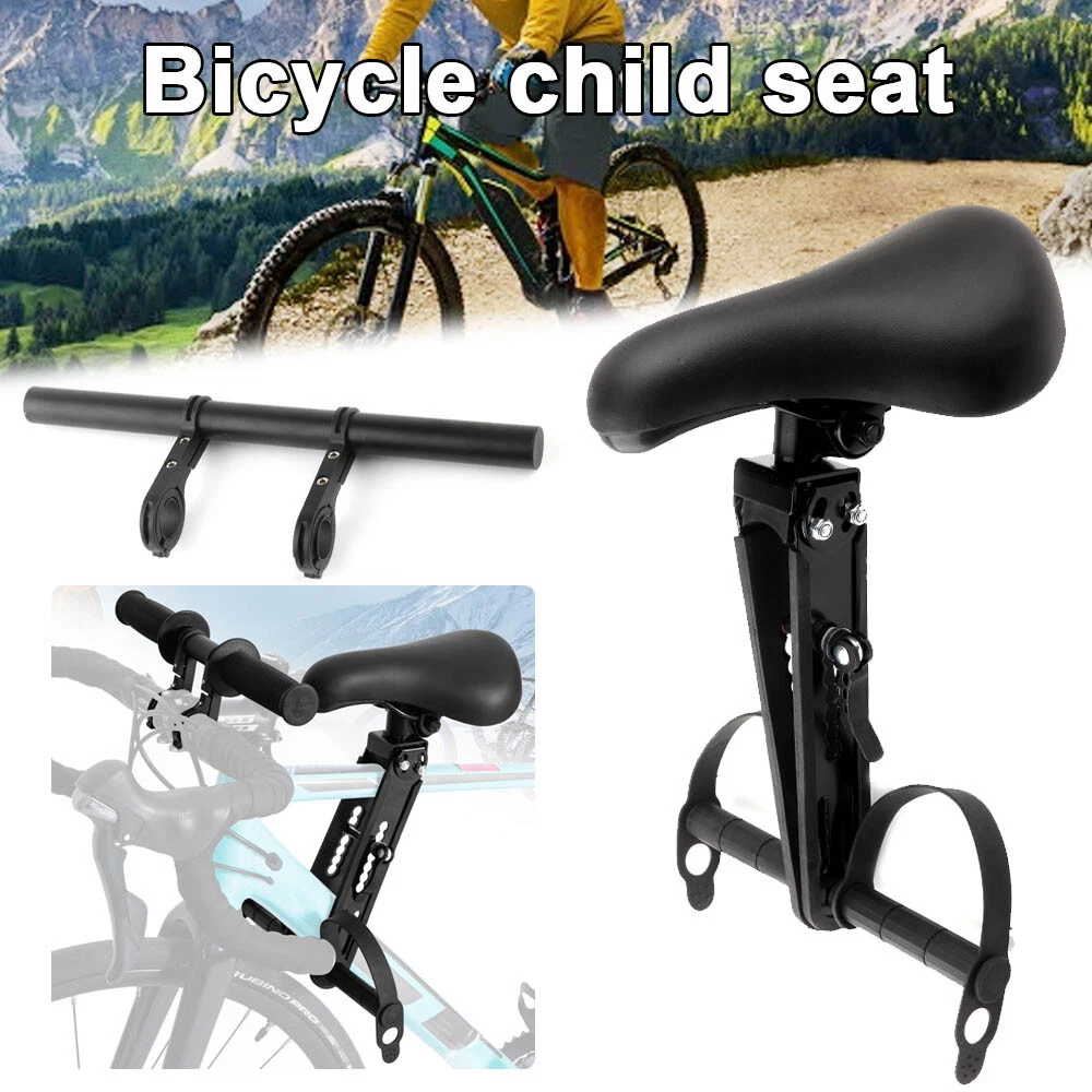 Kids Bike Seat Front Mounted Kid Bicycle Seats Detachable Armrests Child Seats eBay
