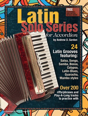 Latin Solo Series For Accordion