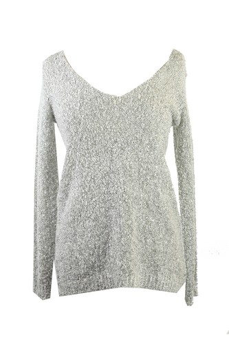 Pull Femme Bleu Jeans – Marque Blanche Porte, Col Rond, Manches Courtes, Taille M/L (38/40/42)