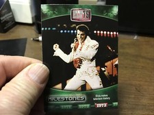 2010 Press Pass Milestones Diamond Elvis Presley # 57