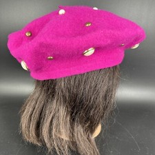 Beret Pink Original Vintage Hats for Women for sale | eBay display picture 1