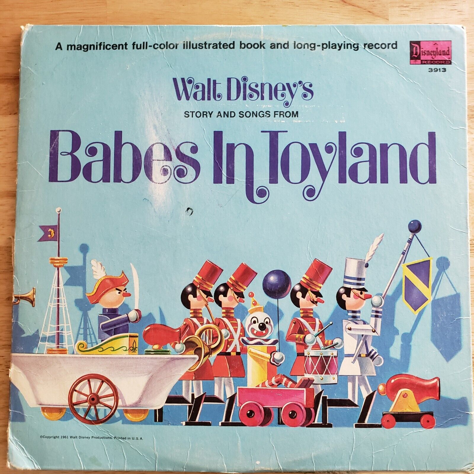 Walt Disney's Story And Songs From Babes In Toyland -  LP 1961 Disneyland 3913
