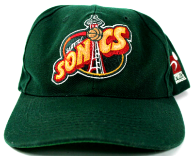 Vintage Seattle Super Sonics Sports Specialties Snapback Hat 90s