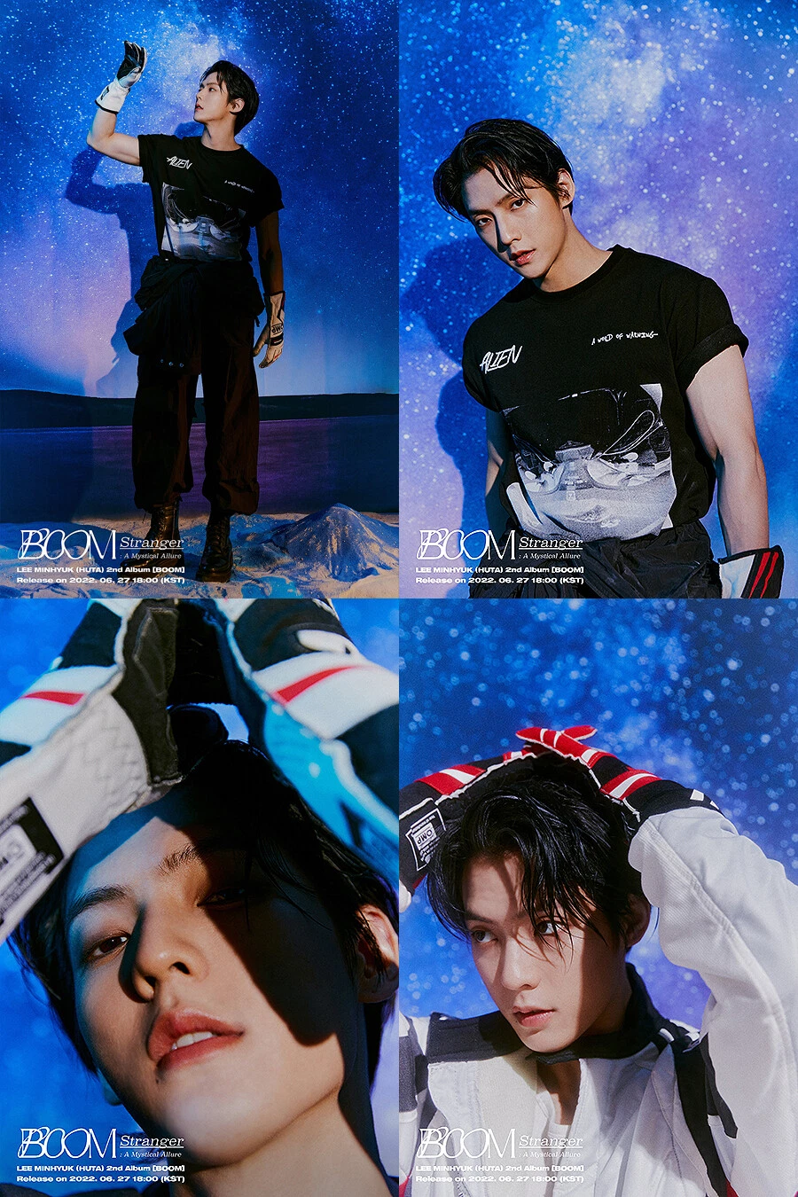BTOB LEE MINHYUK(HUTA) BOOM 2nd Album CD+POSTER+Photo Book+2