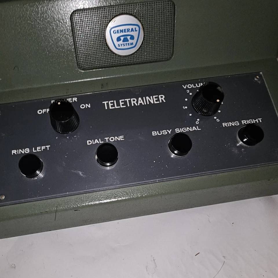 Telezonia Teletrainer Western Electric Ks-16601 L1 Tel Lab 8101 Ringgen & Case - Image 4 of 4