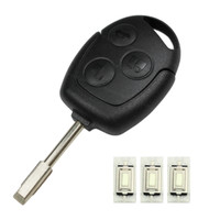 AutoschlüSsel Tibbe Rohling + 3X Mikrotaster Passend FüR Ford Focus Mondeo KA