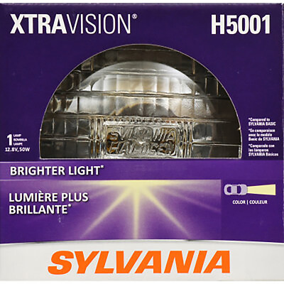 SYLVANIA - H5001 XtraVision Sealed Beam Headlight - Halogen Replacement (1 Bulb)