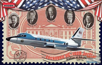 ROD324 1:144 Roden Lockheed VC-140B Jetstar