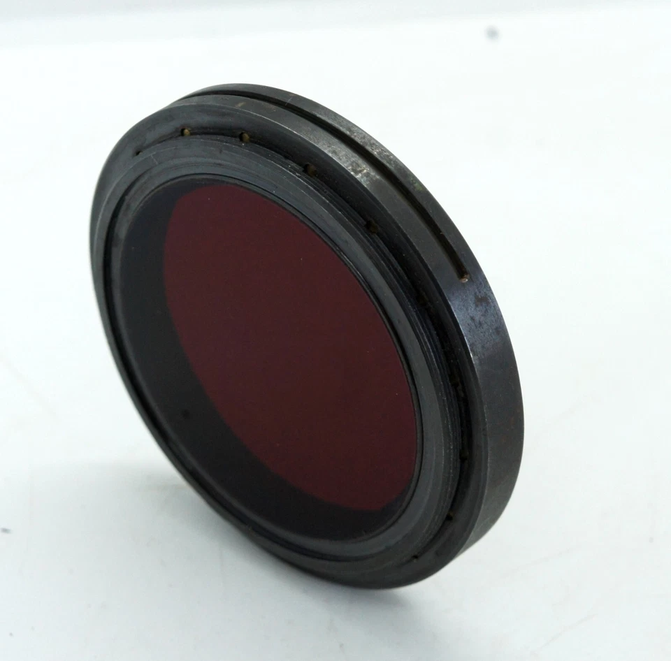 APERTURA ORIGINAL Y FILTRO ROJO PARA LENTE RARA HELIOS-52 150mm F1.5 URSS FAST IR Foto 4 de 4