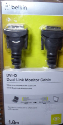 Belkin 1,8 m DVI zu DVI Dual Link Monitor Kabel