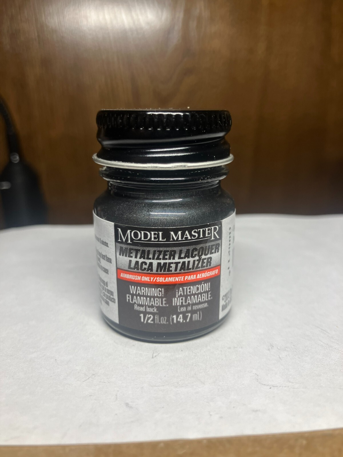 Testors Model Master Gun Metal Non Buff Metalizer Lacquer 1423 .5 ounce eBay