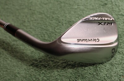 RH Cleveland RTX Full Face 60*Loft 9*Bounce Satin Chrome ZIPCORE Lob Wedge Steel