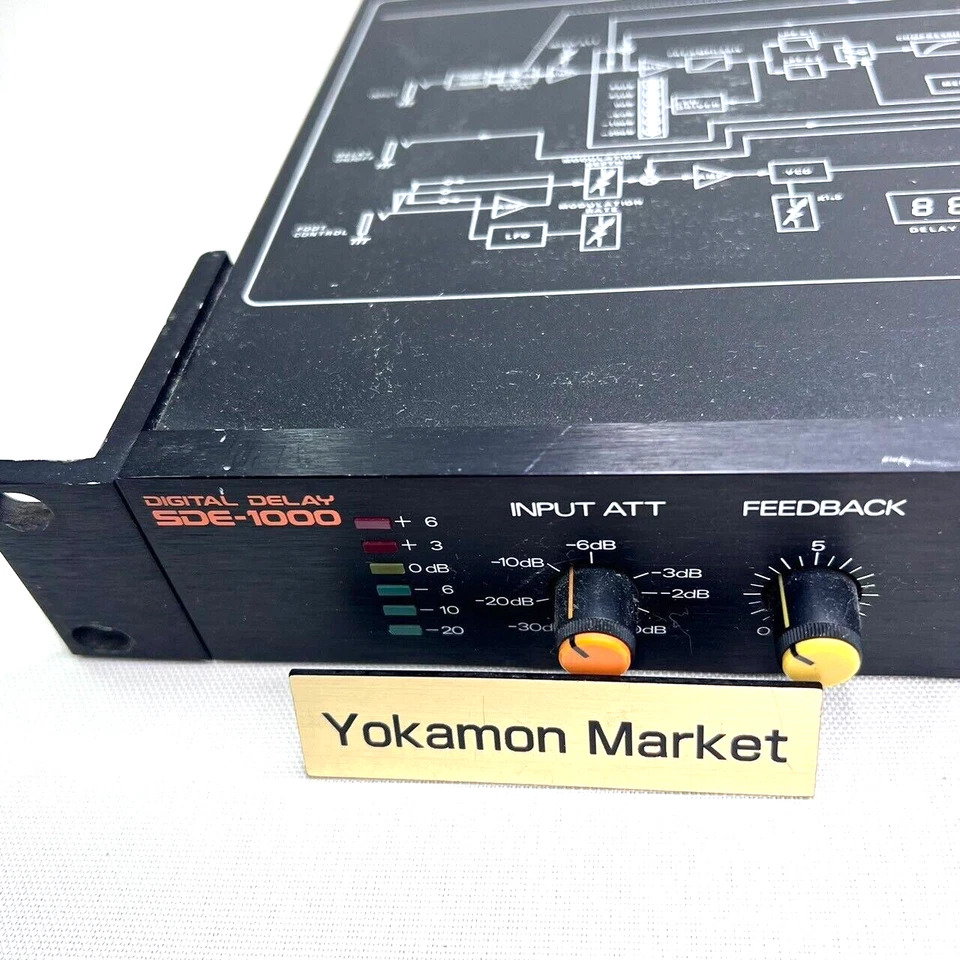 Roland SDE-1000 Digital Delay Rack Effect Processor Vintage Working Effecter - Image 4 of 4